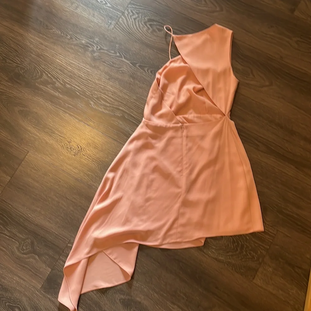 Keepsake the label asymmetrical dress pink rose - Picture 4 of 7